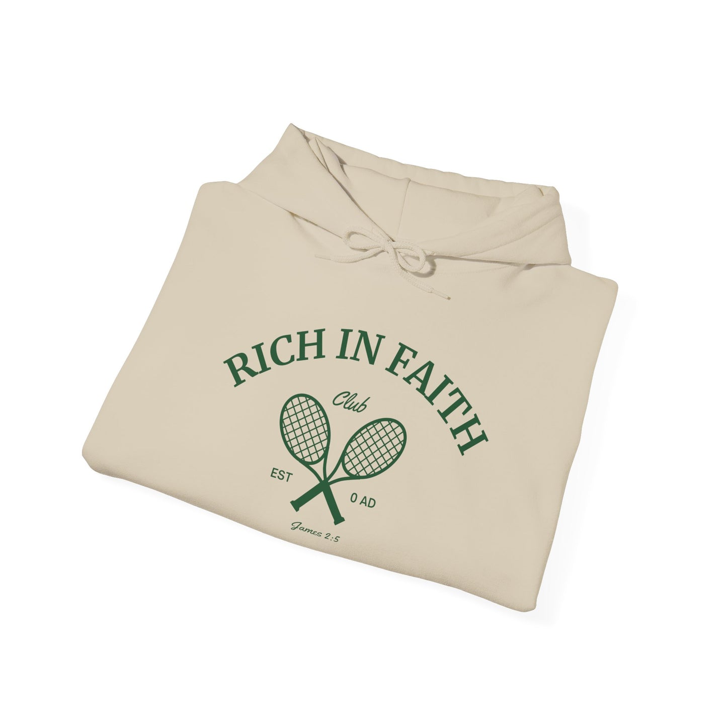 Rich in Faith Hoodie