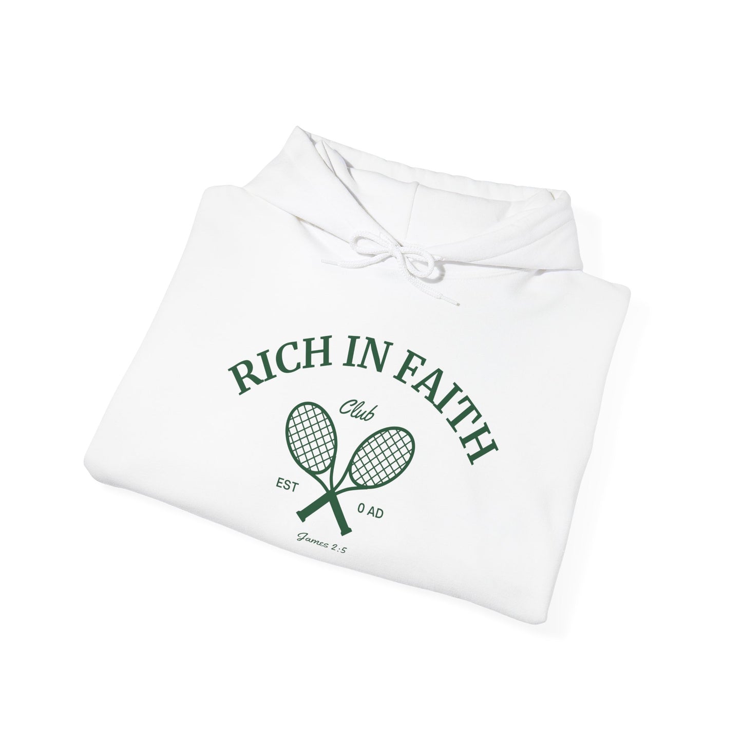 Rich in Faith Hoodie