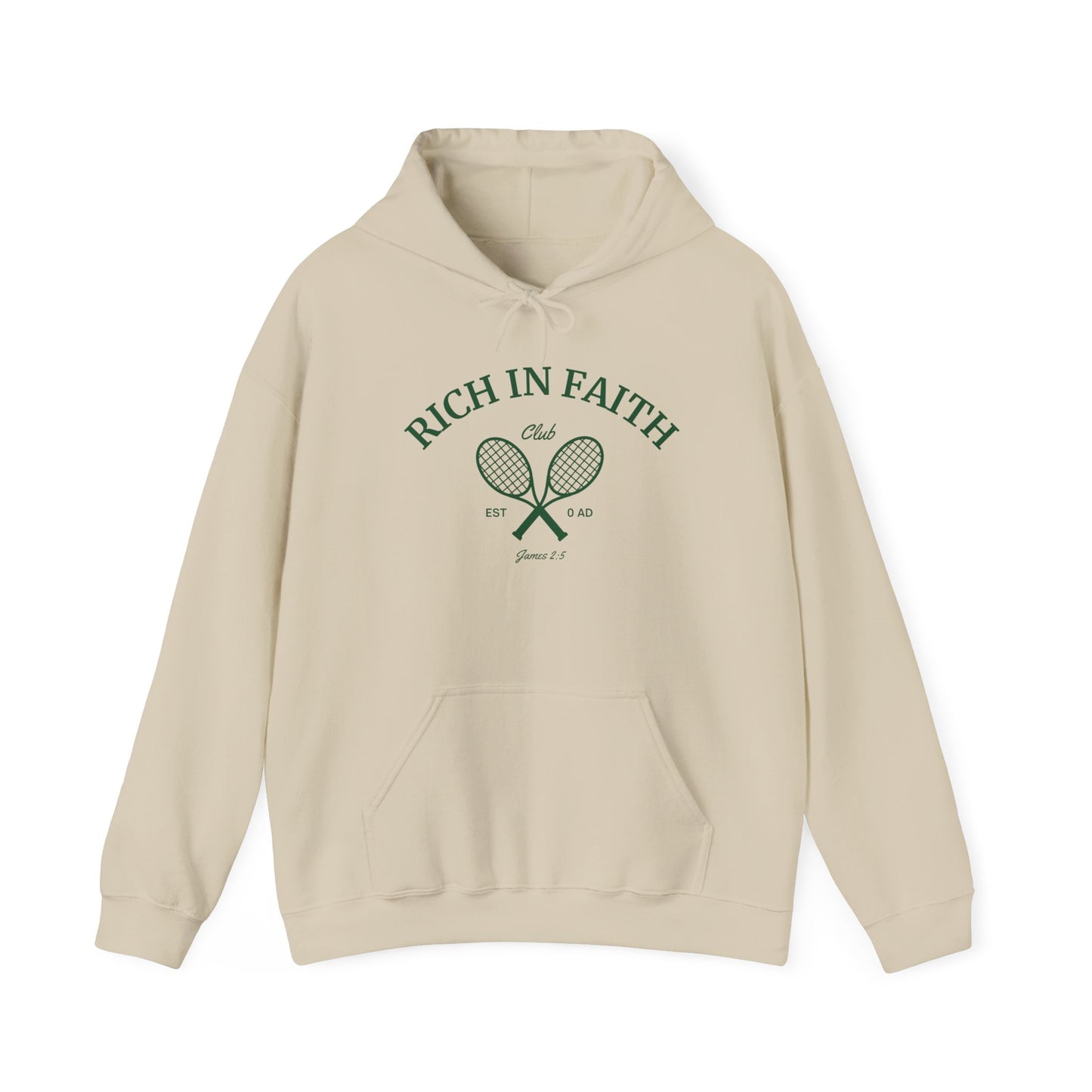 Rich in Faith Hoodie